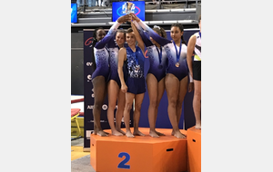 L' équipe fédérale de tumbling toutes catégories vice-championne de FRANCE!!!